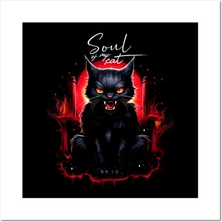 Devil Cat Posters and Art